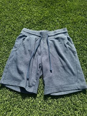 UpTandEr NYC Gray Sweat Shorts Size S Drawstring Casual Lounge
